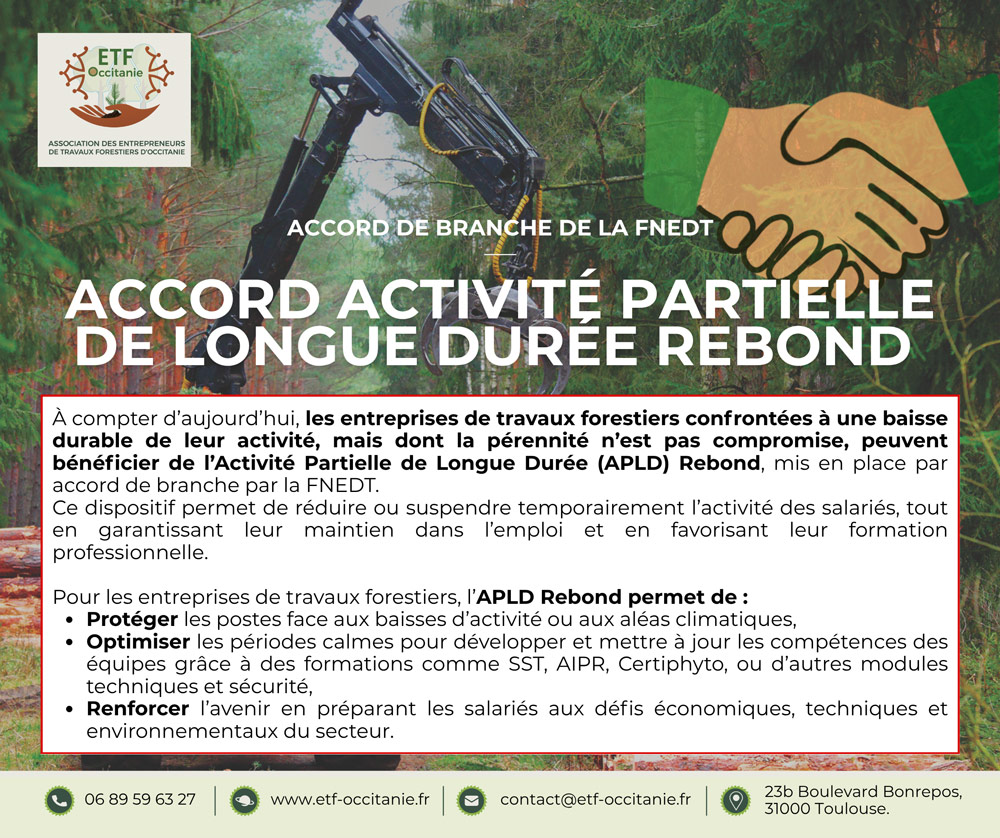 Accord Activité Partielle de Longue Durée (APLD)
