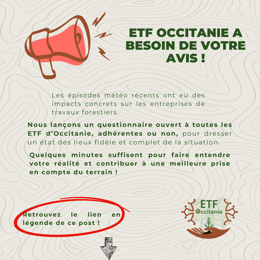 ETF Occitanie a besoin de votre avis