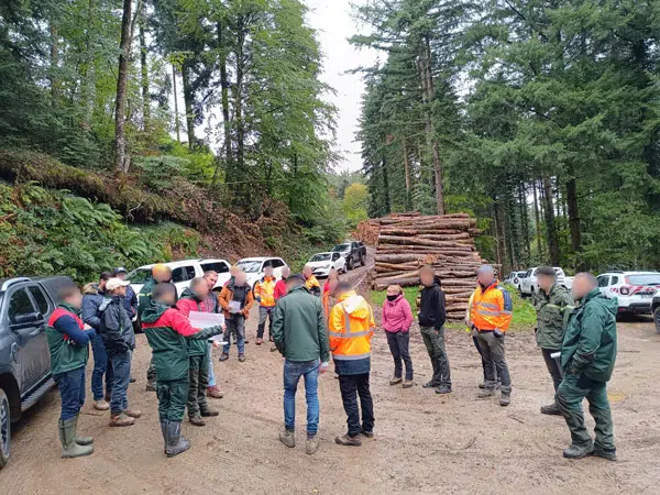 Visite de chantier ONF